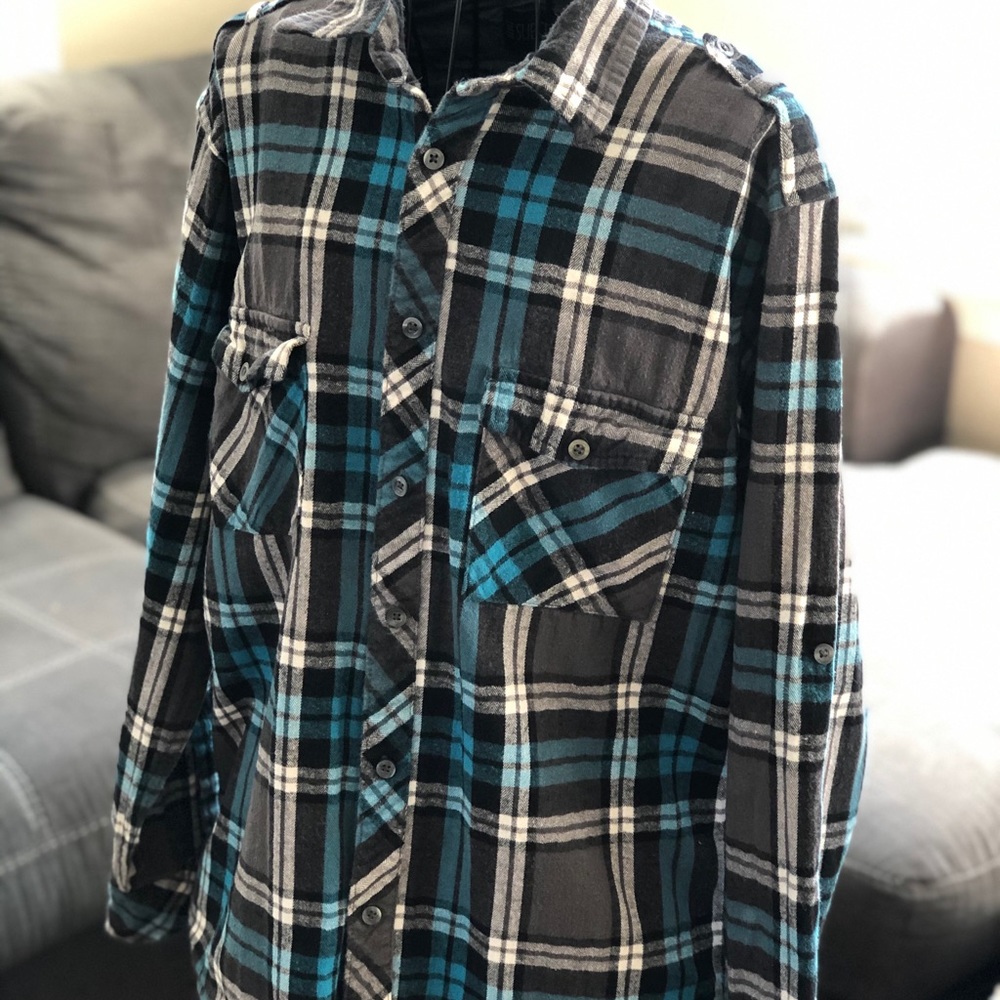 Men’s SubCulture Flannel Long Sleeve